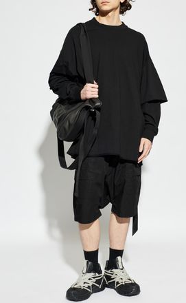 Rick Owens Cargo Shorts, Mens, Black