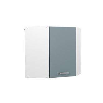 Vicco Mueble Alto Universal R-line, Gris Azulado, 57 Cm Mueble Alto Esquinero Con Puerta Vicco