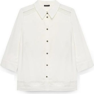 Fiorella Rubino Donna, Camicette, Bianco, L, new