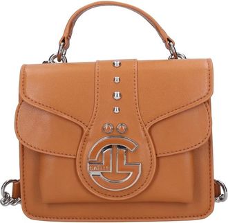 Ga&euml;lle Paris Bruine Tassen - Dames - Handtassen - Bruin - ONE Size - Leer - Tassen