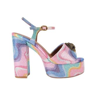 Kurt Geiger High Heel Sandals, female, Multicolor, Size: 8 US Kensington Platform Heel