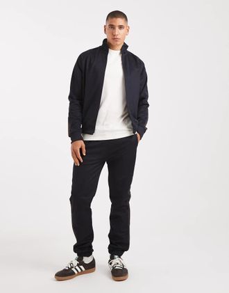 Fred Perry Pantaloni sportivi blu navy con fettuccia in rete