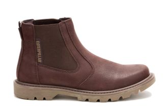 CAT Colorado 2.0 Mens Leather Chelsea Boots - Brown - Size UK 11