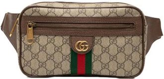 Gucci Pre-owned Belt Bags, female, Brown, Size: ONE SIZE Pre-owned Vintage Belt Bag