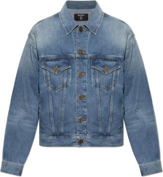 Balmain Hombre, Chaquetas, Azul, Talla: S