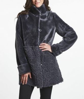Blue Duck Spanish Merino Shearling Jacket in Granite at Nordstrom, Size X-Large