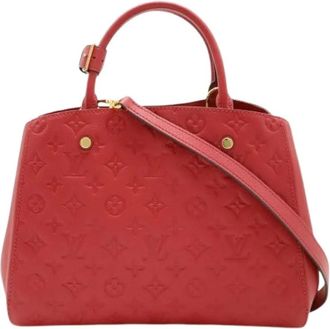 Louis Vuitton Pre-owned Handbags, female, Red, Size: ONE SIZE Pre-owned Shoulder Bag