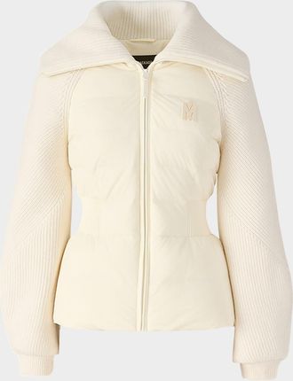 Mackage Foxy Light Down Mixed-Media Jacket