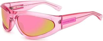 Dsquared2 unisex, Accessoires, Roze, Maat: 67 MM