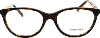 Burberry BE2205 Tortoiseshell Oval Eyeglasses - Brown