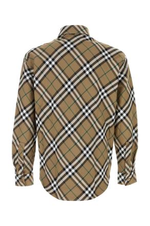 Burberry 8095342 C1202 Lindenipcheck Exterior: Cotton Camicie Shirt