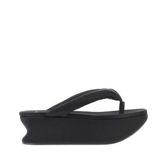Balenciaga Gaeta satin thong slides Woman 39