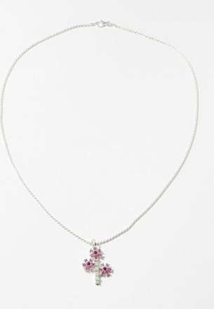 Bleue Burnham Mens Rambling Rose pendant necklace