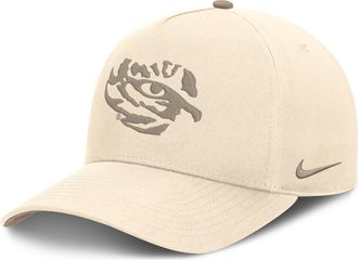 Nike LSU Origin of Speed Rise Nike Mens Dri-FIT College A-Frame Adjustable Hat in Brown | NC2B0DTULSN-M4T