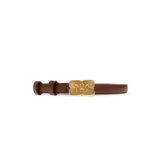 Ganni Dames, Accessoires, Bruin, Maat: Xs/S Leer