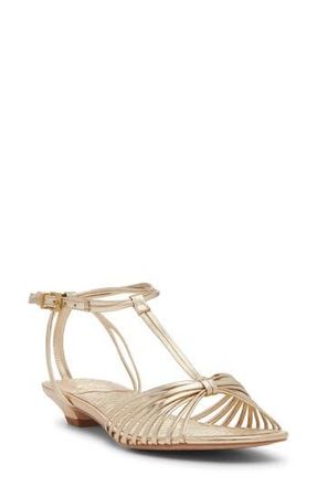 Vince Camuto Maura Ankle Strap Sandal in Egyptian Gold at Nordstrom Rack, Size 9.5