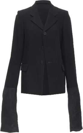 Comme Des Gar&ccedil;ons Comme des Garcons wool long wide sleeve blazer jacket