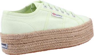 Superga 2790 Rope Ladies Trainers Green Primrose 7