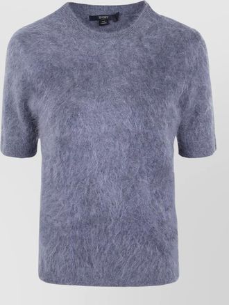 Seventy Venezia brushed cashmere short-sleeve sweater