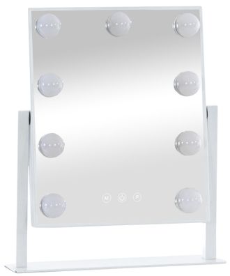 Clp Espejo De Maquillaje Majuro Blanco