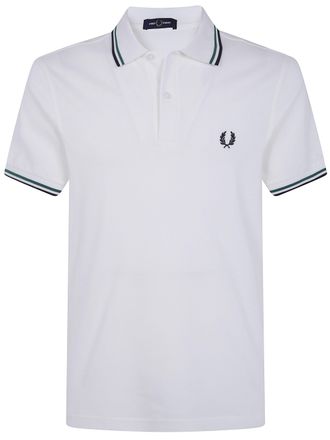 Fred Perry T-Shirt Con Collo Polo Tipped Fred Perry Shirt
