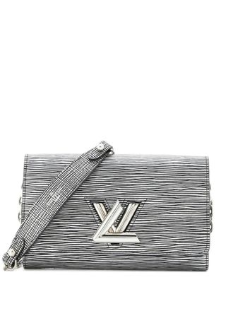Louis Vuitton Twist Chain Wallet Epi Leather crossbody bag - Zilver