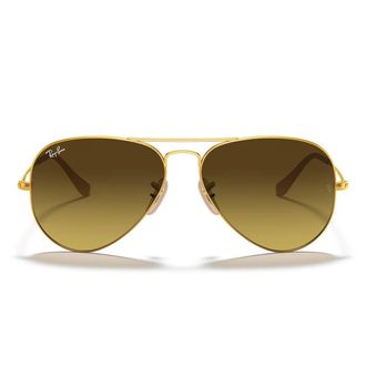 Ray-Ban Sunglasses Rb3025 112/85 Aviator Gold/Brown Fade Unisex