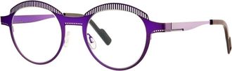 Theo Eyewear Pencil 304 Fluoppurple Glasses
