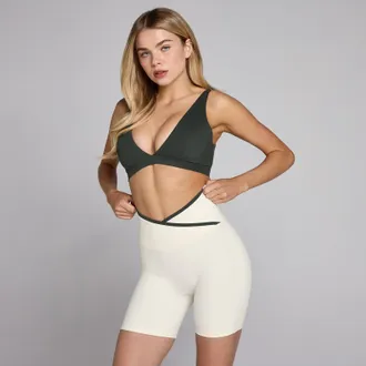 MyProtein Sujetador deportivo Triangle Tempo para mujer de MP - Negro lavado - XS