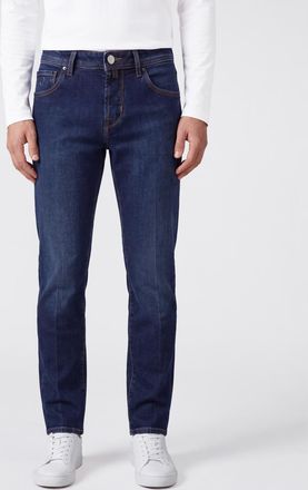 Jacob Cohen Jeans Scott regular fit in denim stretch a vita media