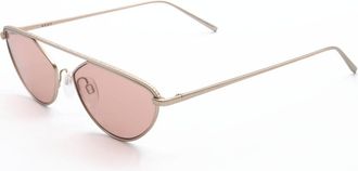 DKNY DK109S 770 Rose Gold/Brown