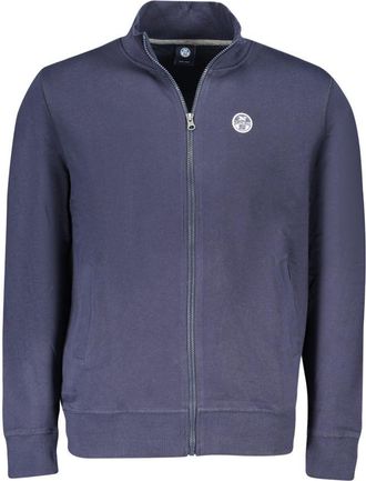 North Sails Blue Cotton Mens Mens Sweatshirt