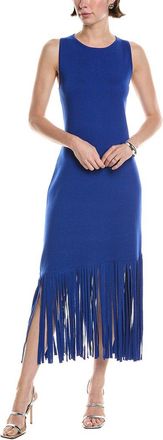 Anne Klein Fringe Midi Dress
