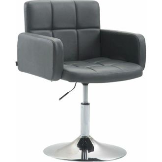 Clp Sedia design lounge Los Angeles in similpelle grigio
