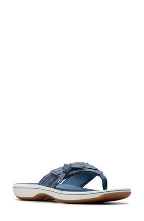 Clarks Breeze Dalia Flip Flop in Dark Denim at Nordstrom Rack, Size 10