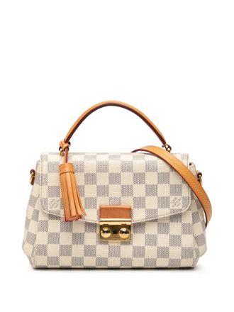 Louis Vuitton 2016 Damier Azur Croisette satchel - Bianco
