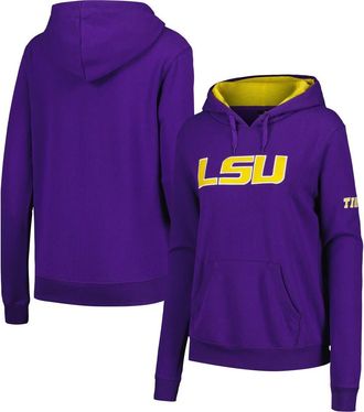 Stadium Athletic Womens Stadium Athletic Purple LSU Tigers Big Logo Pullover Hoodie at Nordstrom, Size Xx-Large