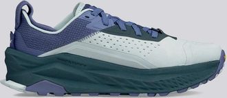 Altra Womens Olympus 6 Trail Trainers Grey Blue - Light Grey Nylon - Size 37.5 EU/IT