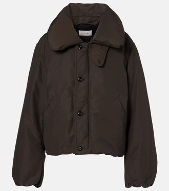 Christophe Lemaire Linen and cotton-blend down jacket