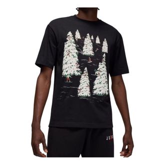 Nike Jordan Air Jordan Brooklyn Ski T-Shirt Black HQ9031-010