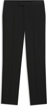 BOSS Slim-fit tuxedo pants in virgin wool