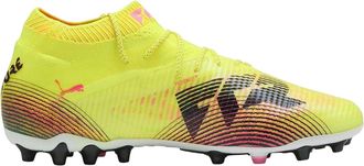 Puma Future 8 Ultimate voetbalschoenen met veters voor heren, voor harde ondergrond (Geel)