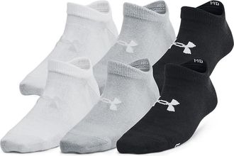 Under Armour Essential No Show Socks 6 Pairs EU 36 1/2-42