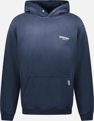 Represent Mens Represent Owners Club Hoodie Vintage Midnight Navy - Size: 42