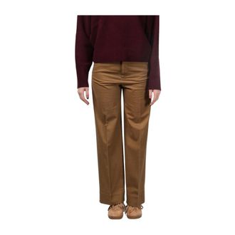 Mason's New York Studio Chino Pants - - Trousers - Donna - Marrone - 2XS