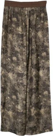 Uma Wang Wijde broek - Dames - Wijde Broeken - Veelkleurig - S - Broeken