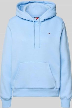 Tommy Jeans Regular Fit Hoodie aus Baumwoll-Mix in Ecru, Gr&ouml;&szlig;e XL