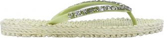 Ilse Jacobsen Womens Cheerful Flip Flops In Moss