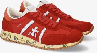 Premiata Womens Lucy-D Sneakers In Red