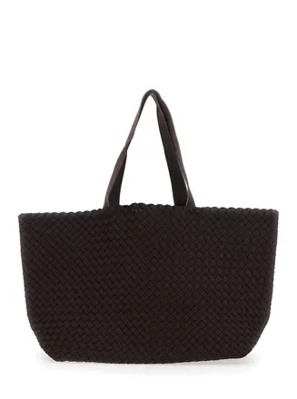 Naghedi Womens Tote Bag Como Brown Ecoleather